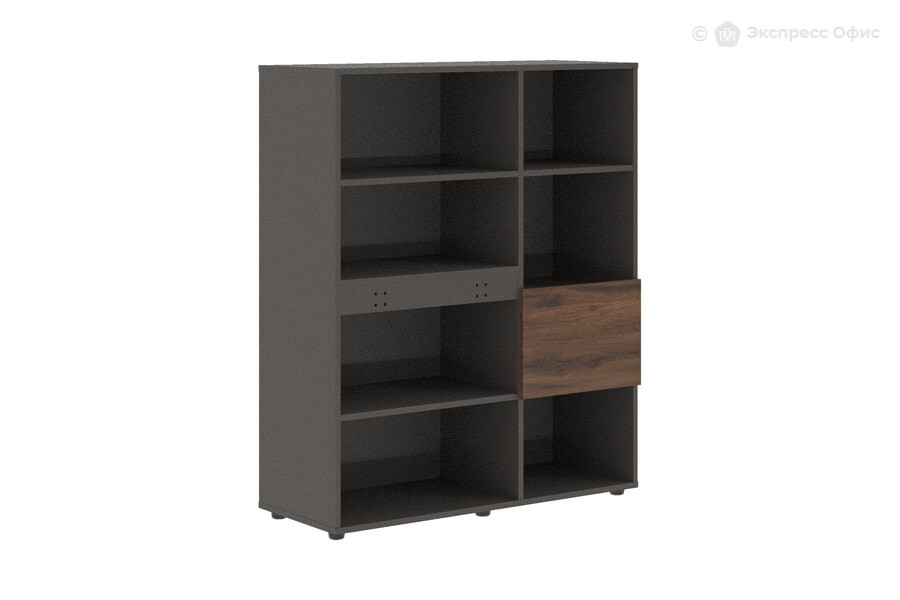 Стеллаж Edis EHC 1145 Дуб денвер темный/Мокко - фото товара 1 из 3