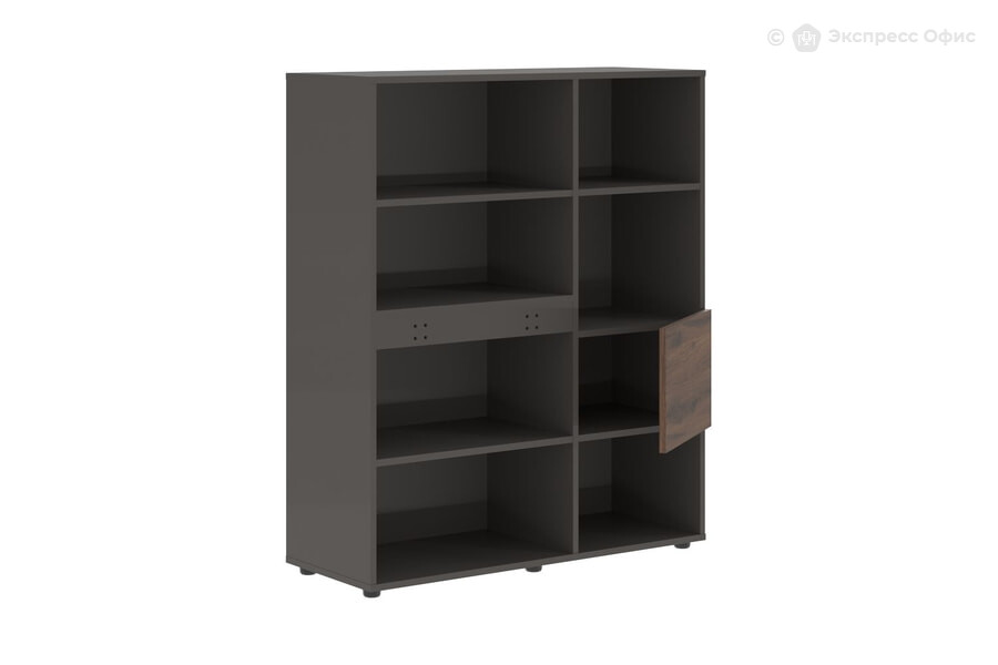  Стеллаж Edis EHC 1145 Дуб денвер темный/Мокко - фото товара 2 из 3