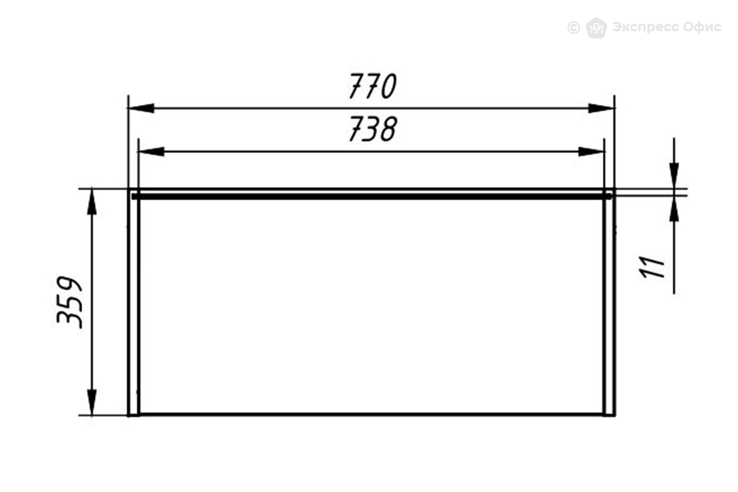 Шкаф для документов Simple SR-5W.1 - фото товара 4 из 5