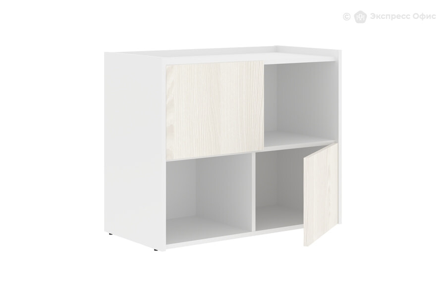  Тумба под оргтехнику Edis ELC 9045 Ясень Траун/Белый - фото товара 2 из 3