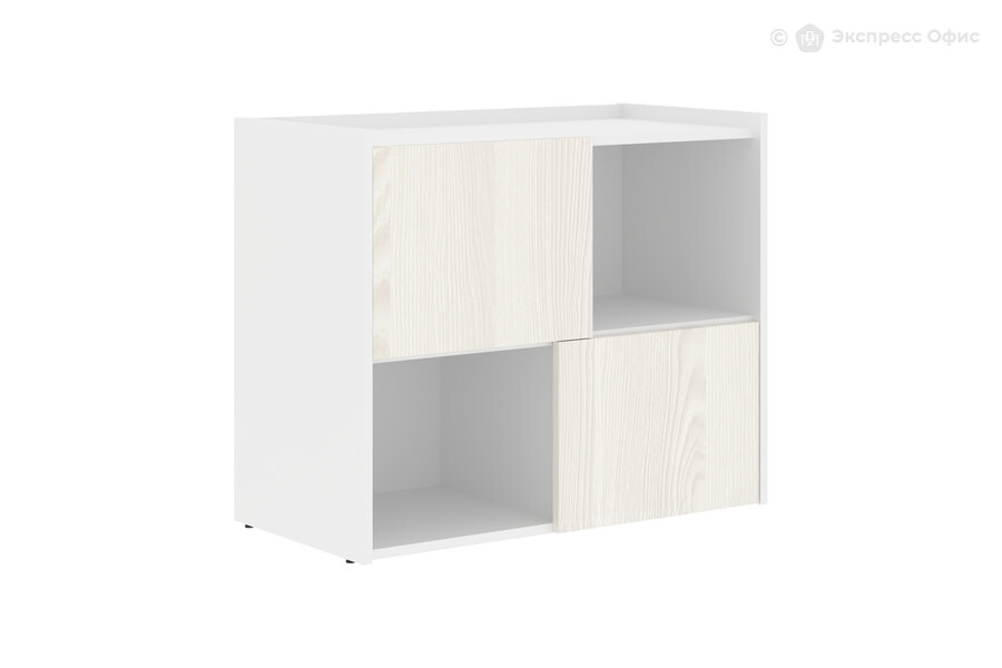  Тумба под оргтехнику Edis ELC 9045 Ясень Траун/Белый - фото товара 1 из 3