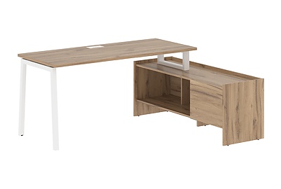 Стол для руководителя с тумбой Edis ELCT 17614 - фото товара 2 из 4