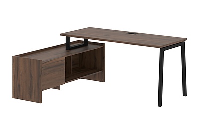 Стол для руководителя с тумбой Edis ELCT 17614 - фото товара 1 из 4