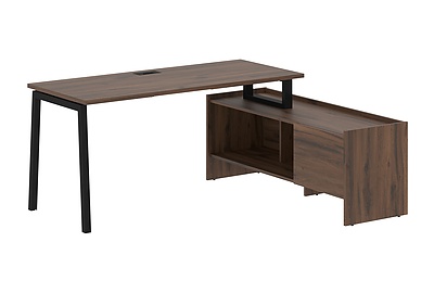 Стол для руководителя с тумбой Edis ELCT 17614 - фото товара 2 из 4