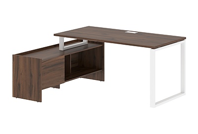 Стол для руководителя с тумбой Edis EQCT 17814 - фото товара 1 из 4