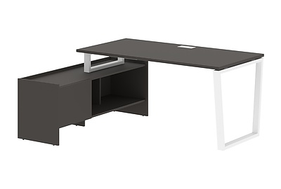 Стол для руководителя с тумбой Edis EVCT 17814 - фото товара 1 из 4