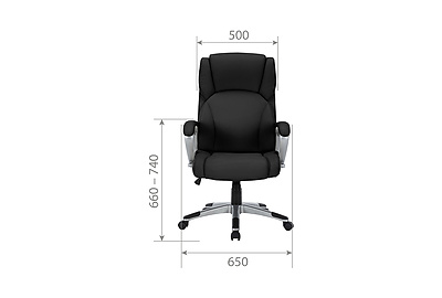 Кресло для руководителя Chairman CH665 - фото товара 6 из 8