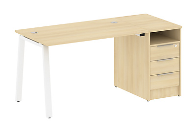 Стол письменный Metal system style БА.РС-СТП-1.2 - фото товара 1 из 3