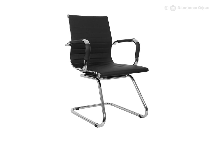  Конференц-кресло College CLG-620 LXH-C Black Кожа PU черная - фото товара 1 из 3