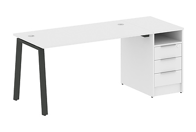 Стол письменный Metal system style БА.РС-СТП-1.3 - фото товара 1 из 3