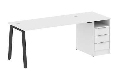 Стол письменный Metal system style БА.РС-СТП-1.4 - фото товара 1 из 3