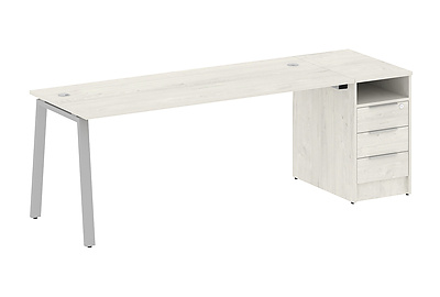 Стол письменный Metal system style БА.РС-СТП-1.5 - фото товара 1 из 3
