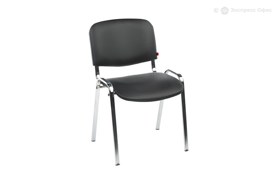  Стул офисный ИЗО хром Искусственная кожа PV-1 - фото товара 1 из 3