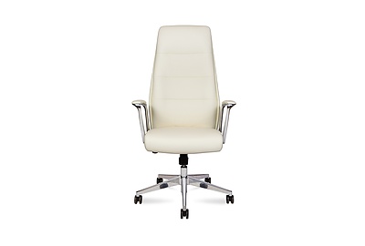 Кресло для руководителя Nancy L348HCA-ivory - фото товара 2 из 6