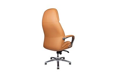 Кресло руководителя Porsche F181 light brown leather - фото товара 4 из 7