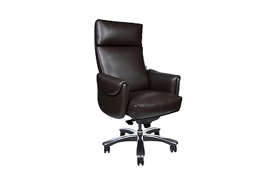 Кресло для руководителя Ritz A 2108 brown leather - фото товара 1 из 6