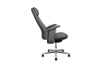 Кресло руководителя York CH-336A grey leather - фото товара 6 из 7