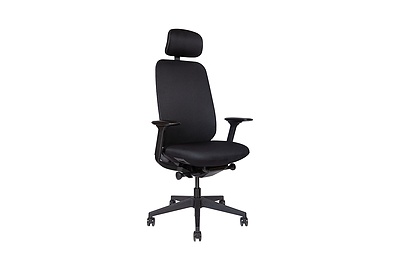 Кресло офисное Nobel EAC-001A black - фото товара 1 из 10