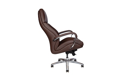 Кресло для руководителя Porsche F181 brown PU - фото товара 6 из 8