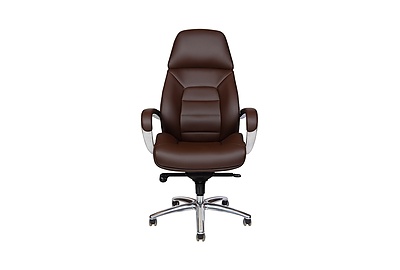 Кресло для руководителя Porsche F181-F brown pu - фото товара 2 из 7