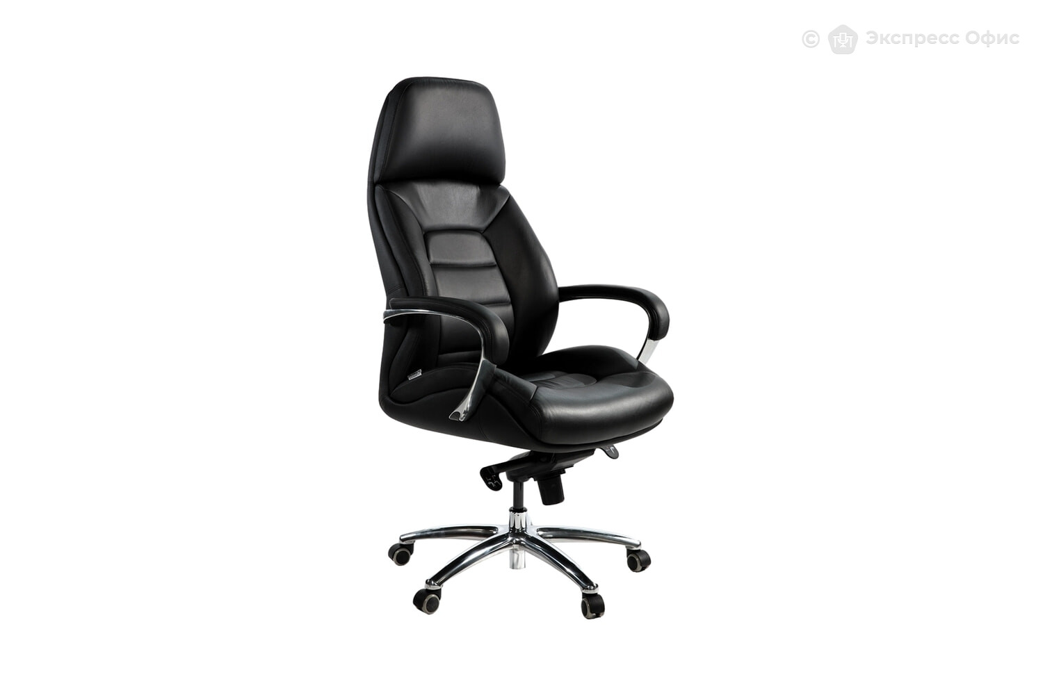 Кресло для руководителя Porsche F181-F black pu - фото товара 1 из 4
