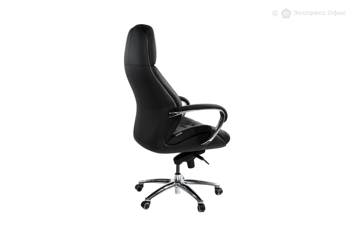 Кресло для руководителя Porsche F181-F black pu - фото товара 2 из 4