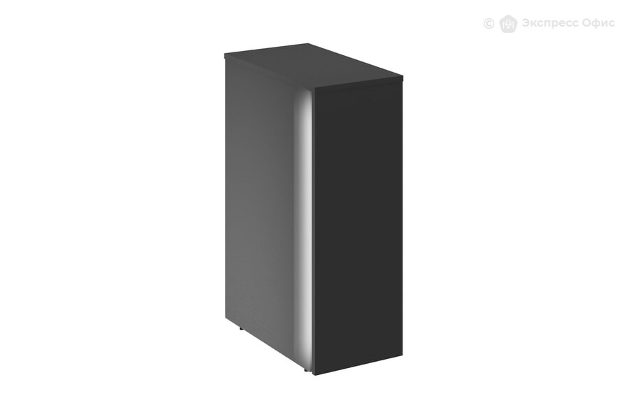  Тумба для документов с подсветкой 4 ящика завершающая правая Onix O.R-TV-4.S (R) Антрацит - фото товара 2 из 3