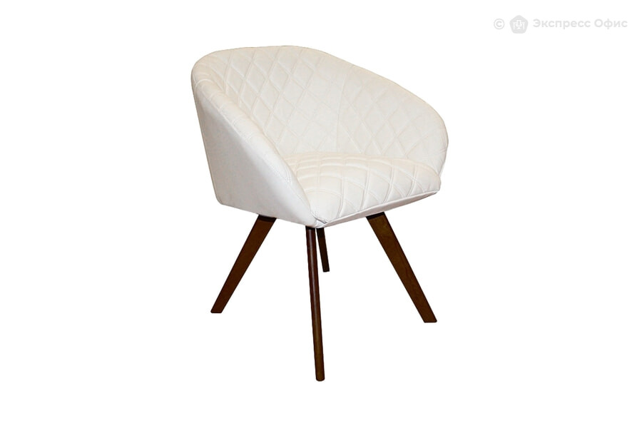  Стул офисный JOY JOY LN83U77PW Экокожа белая - фото товара 1 из 3