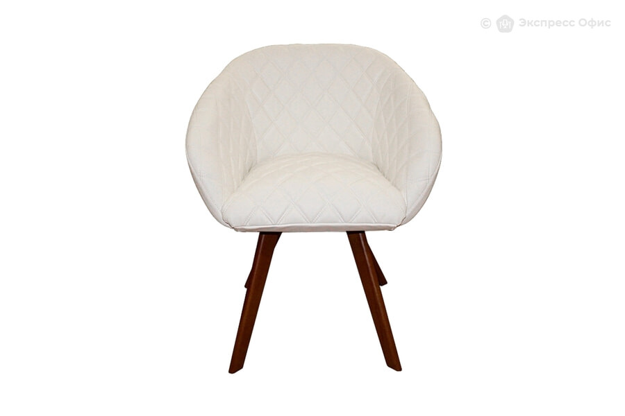 Стул офисный JOY JOY LN83U77PW Экокожа белая - фото товара 2 из 3