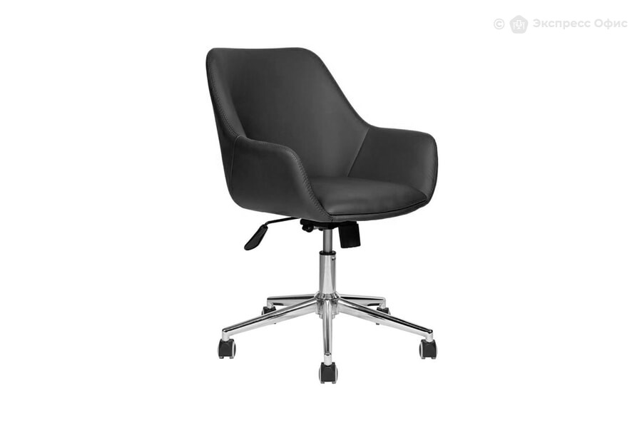  Кресло офисное Шарма В Nappa 999 Черный/Хром - фото товара 1 из 3