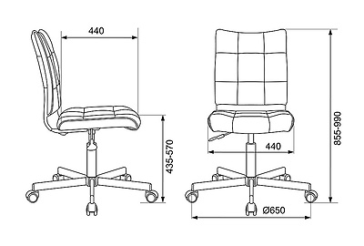 Кресло офисное Бюрократ СН-330М/БУКЛЕ-МОЛОКО - фото товара 5 из 6