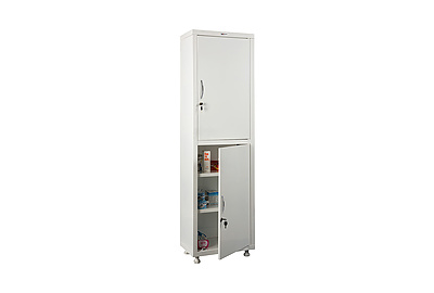 Шкаф медицинский одностворчатый Hilfe МД 1 1650/SS - фото товара 3 из 4