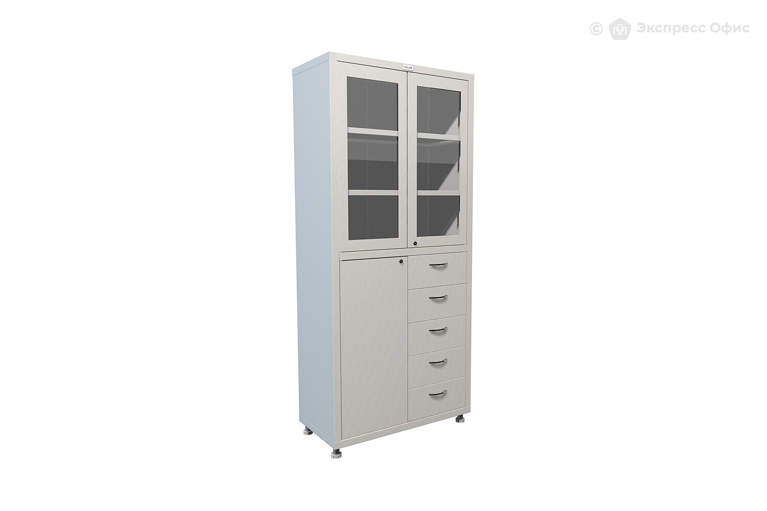 Шкаф медицинский двухстворчатый Hilfe МД 2 1780 R-5 - фото товара 1 из 2