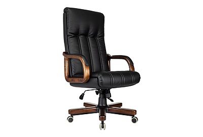 Кресло для руководителя Бюрократ T-9932WALNUT/ECO-B - фото товара 1 из 14