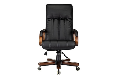 Кресло для руководителя Бюрократ T-9932WALNUT/ECO-B - фото товара 2 из 14