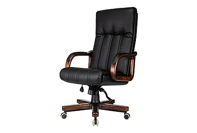 Кресло для руководителя Бюрократ T-9932WALNUT/ECO-B - фото товара 5 из 14