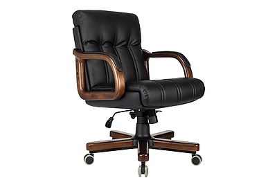 Кресло для руководителя Бюрократ T-9932W-LOW/ECO-B - фото товара 1 из 14
