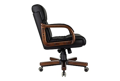 Кресло для руководителя Бюрократ T-9932W-LOW/ECO-B - фото товара 3 из 14