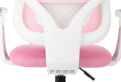 Кресло компьютерное детское с подставкой для ног Бюрократ BUROKIDS 3 PINK - фото товара 9 из 16