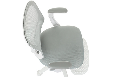 Кресло компьютерное детское с подставкой для ног Бюрократ BUROKIDS 3 GREY - фото товара 6 из 15