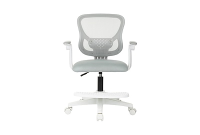 Кресло компьютерное детское с подставкой для ног Бюрократ BUROKIDS 3 GREY - фото товара 2 из 15