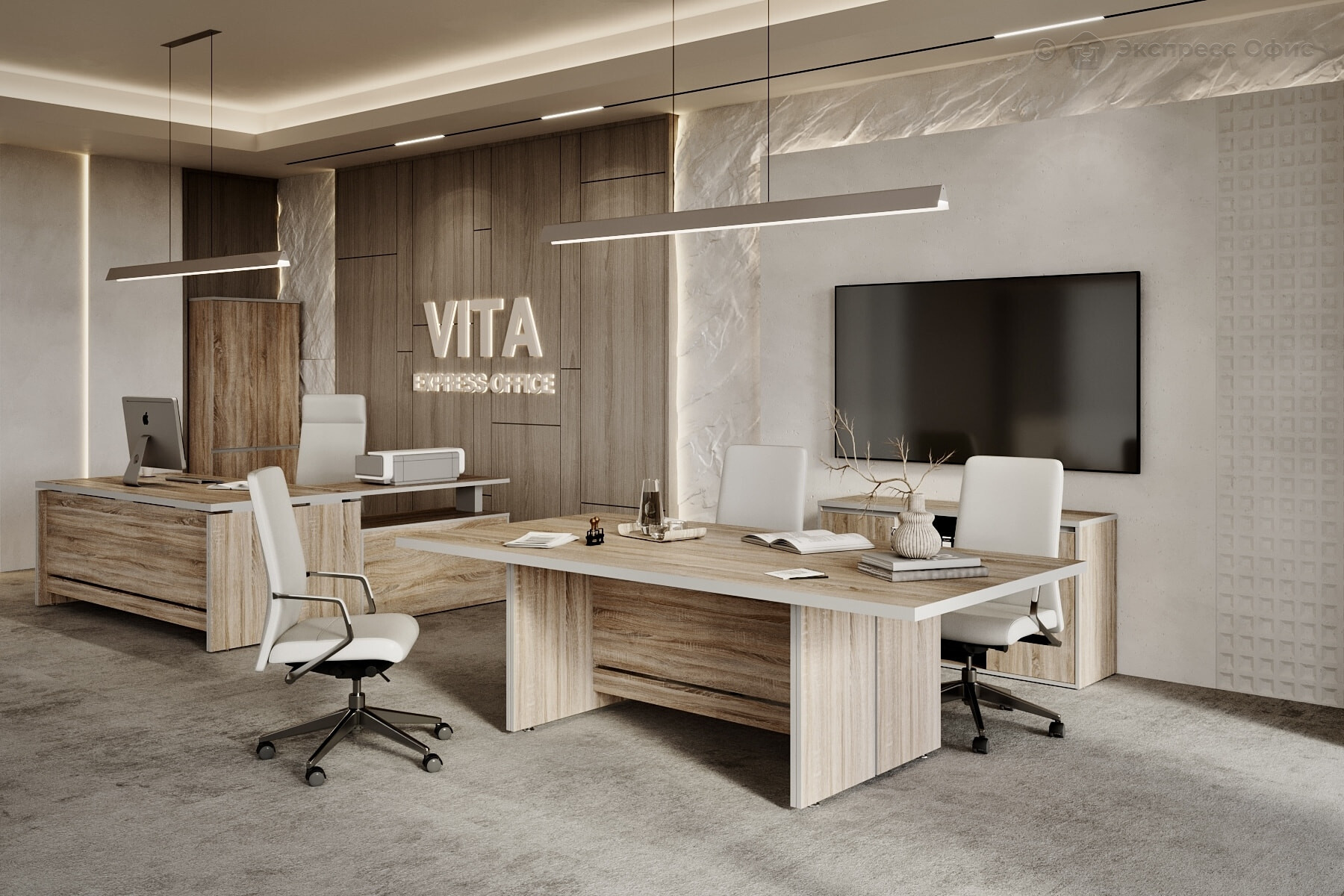 Стол для переговоров Bella Vita V-1.15.1 - фото товара 3 из 5