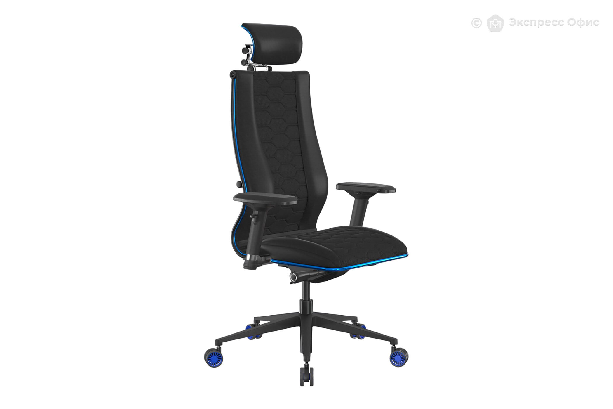 moririnさま Купить кресло для руководителя Samurai Space Blue z509525169 Ткань