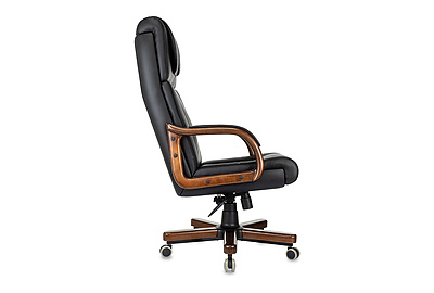 Кресло для руководителя Бюрократ T-9933WALNUT/ECO-B - фото товара 3 из 11