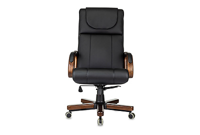 Кресло для руководителя Бюрократ T-9933WALNUT/ECO-B - фото товара 2 из 11