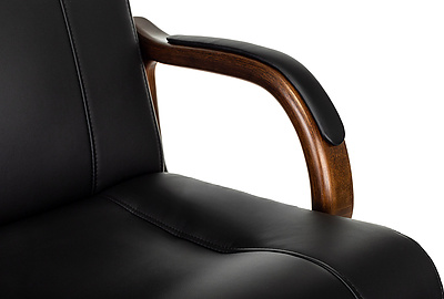 Кресло для руководителя Бюрократ T-9933WALNUT/ECO-B - фото товара 7 из 11