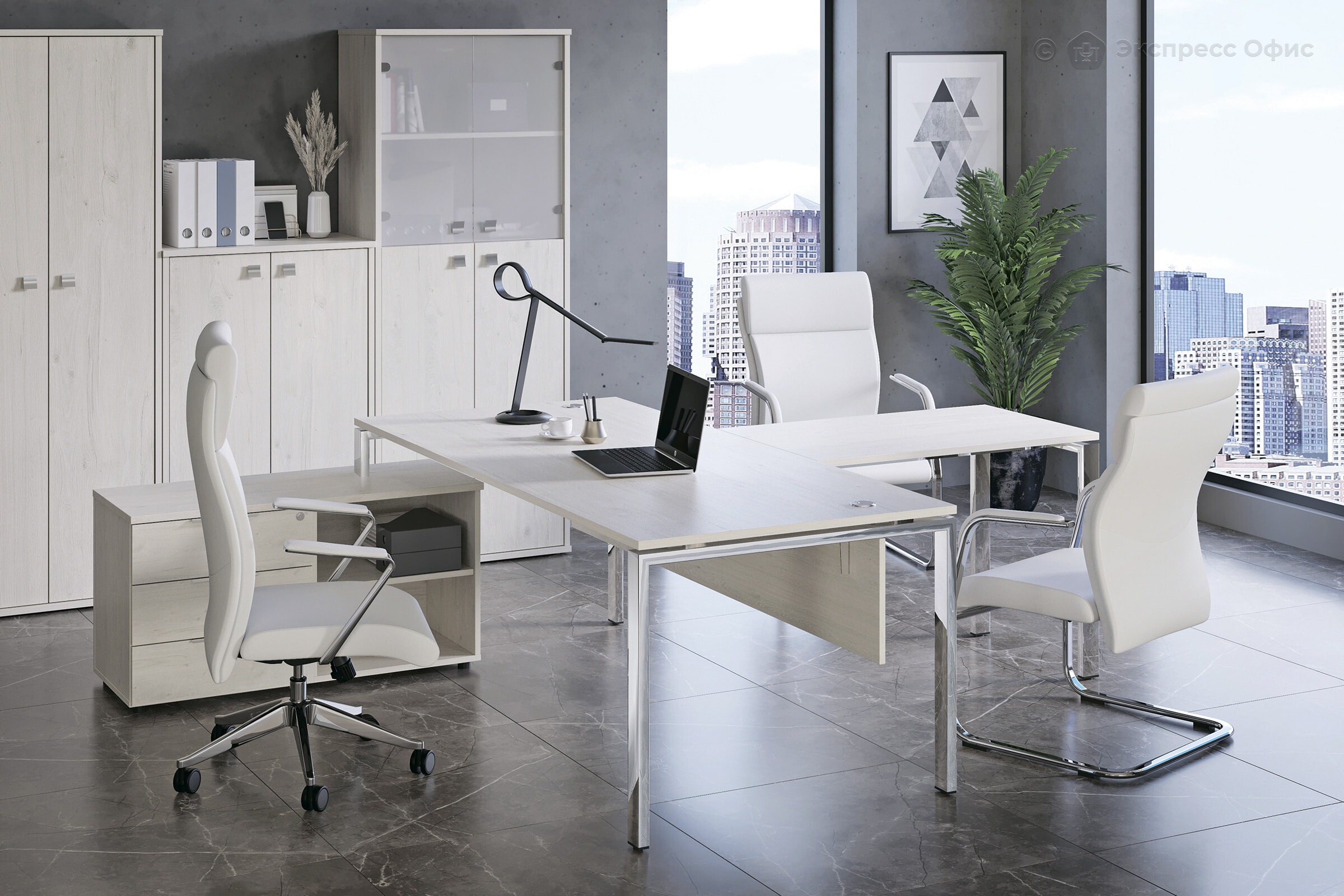 Царга для стола L1600мм Metal system style Б.ЦС-4 - фото товара 2 из 4