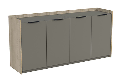 Тумба для документов двусоставная Magnetic 15ТДС.802 - фото товара 1 из 3