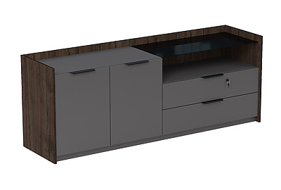 Тумба для документов опорная двусоставная Magnetic 15ТОДС.618 - фото товара 1 из 3