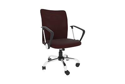 Кресло офисное Leo B chrome - фото товара 1 из 2